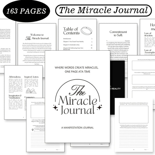 The Miracle Journal – Manifestation 