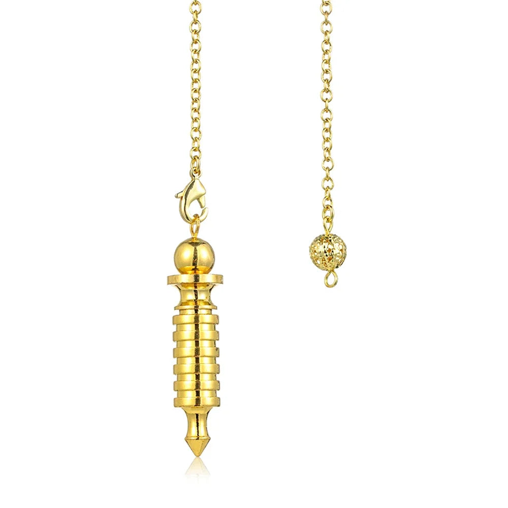 Metal Pendulum for Dowsing Spiral Cone