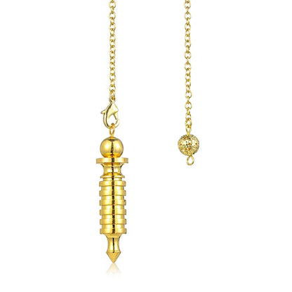 Metal Pendulum for Dowsing Spiral Cone