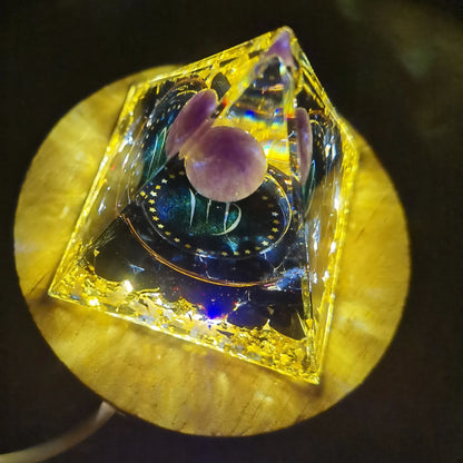 The Zodiac Pyramid Healing Stone