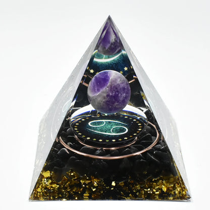 The Zodiac Pyramid Healing Stone