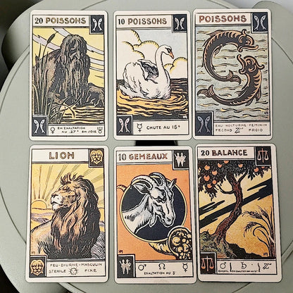 Astrological Zodiac Tarot 48 Card Deck Set