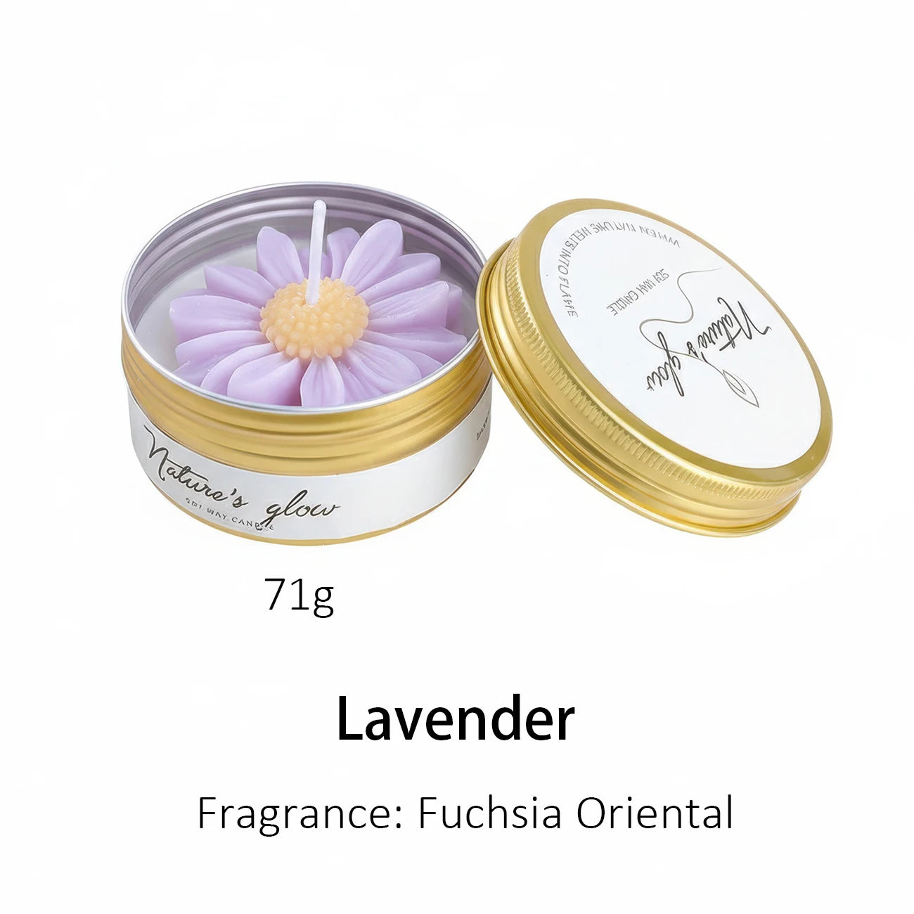 Smokeless Handmade Tin Soy Wax Candles