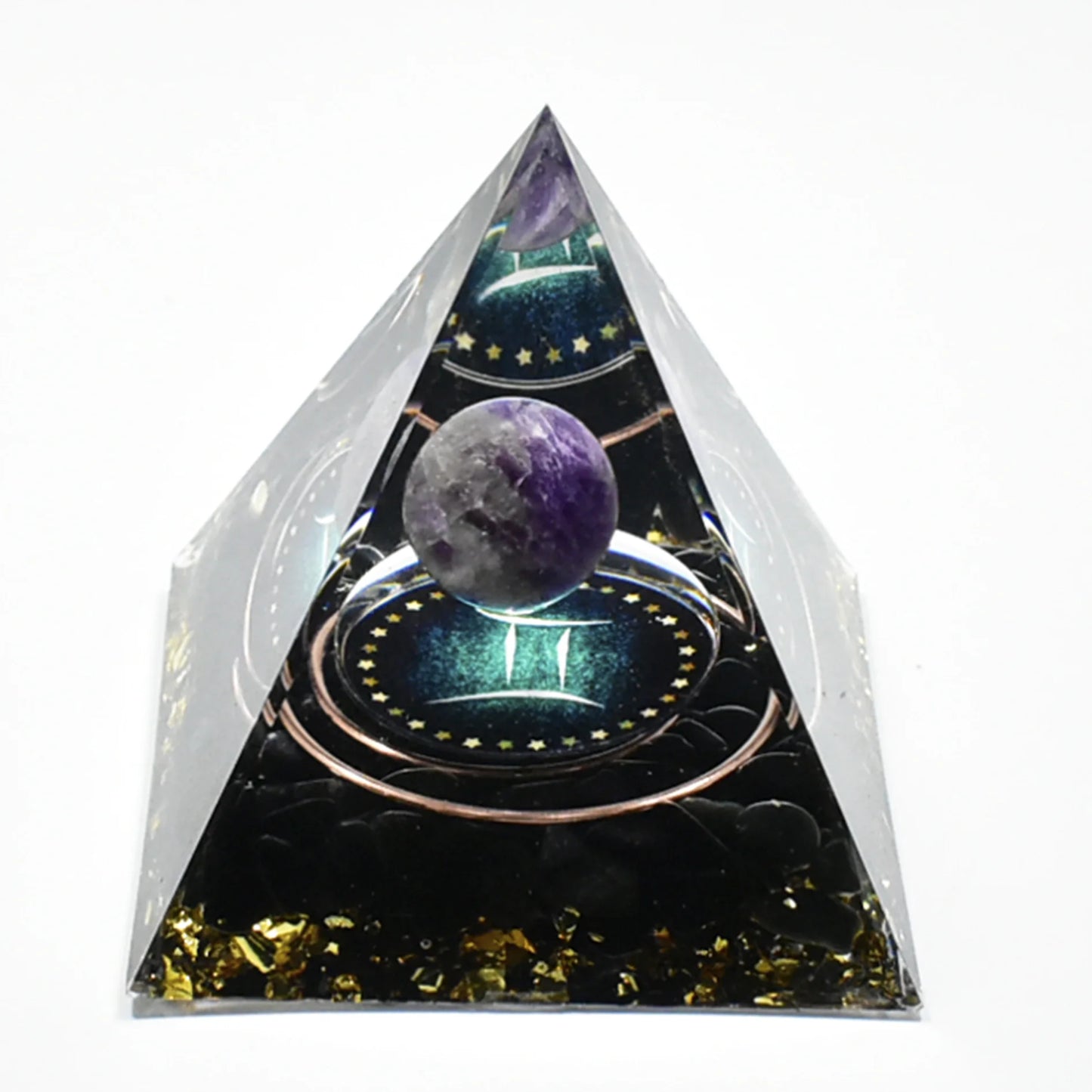 The Zodiac Pyramid Healing Stone