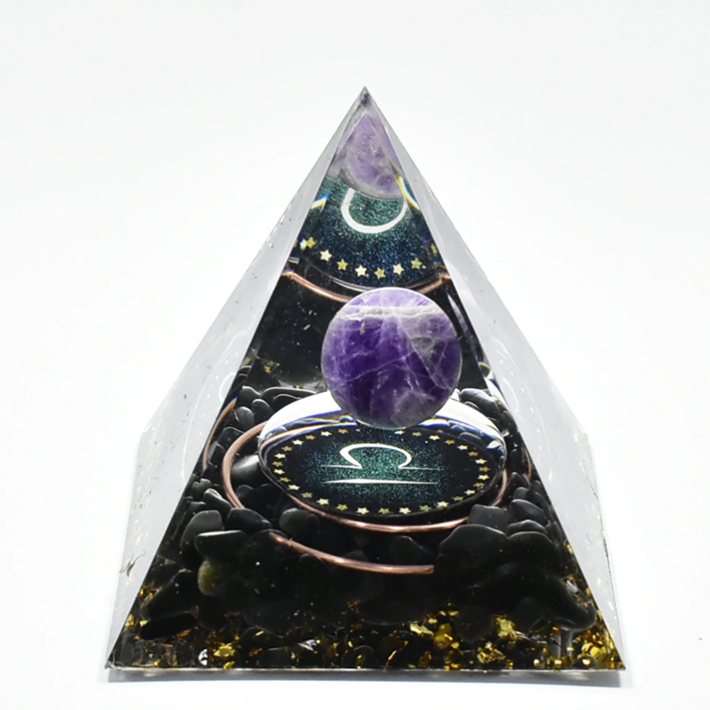 The Zodiac Pyramid Healing Stone