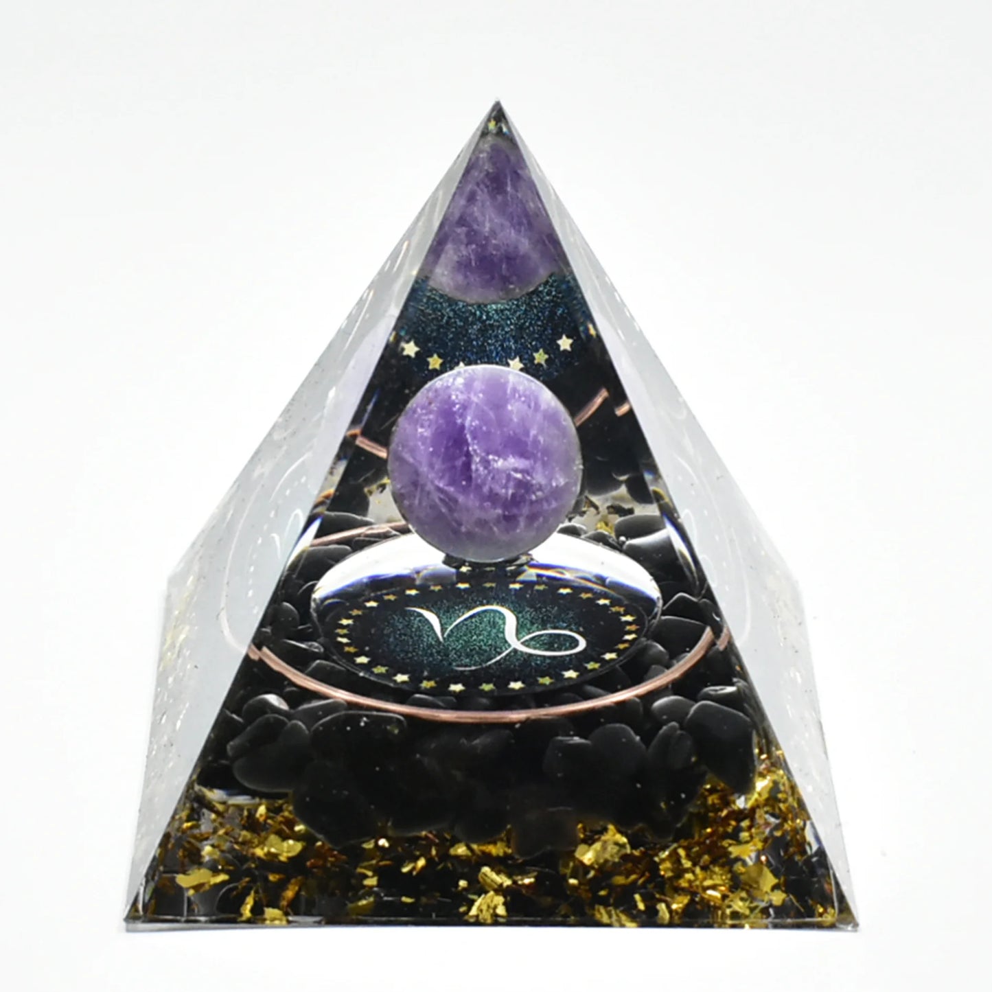 The Zodiac Pyramid Healing Stone
