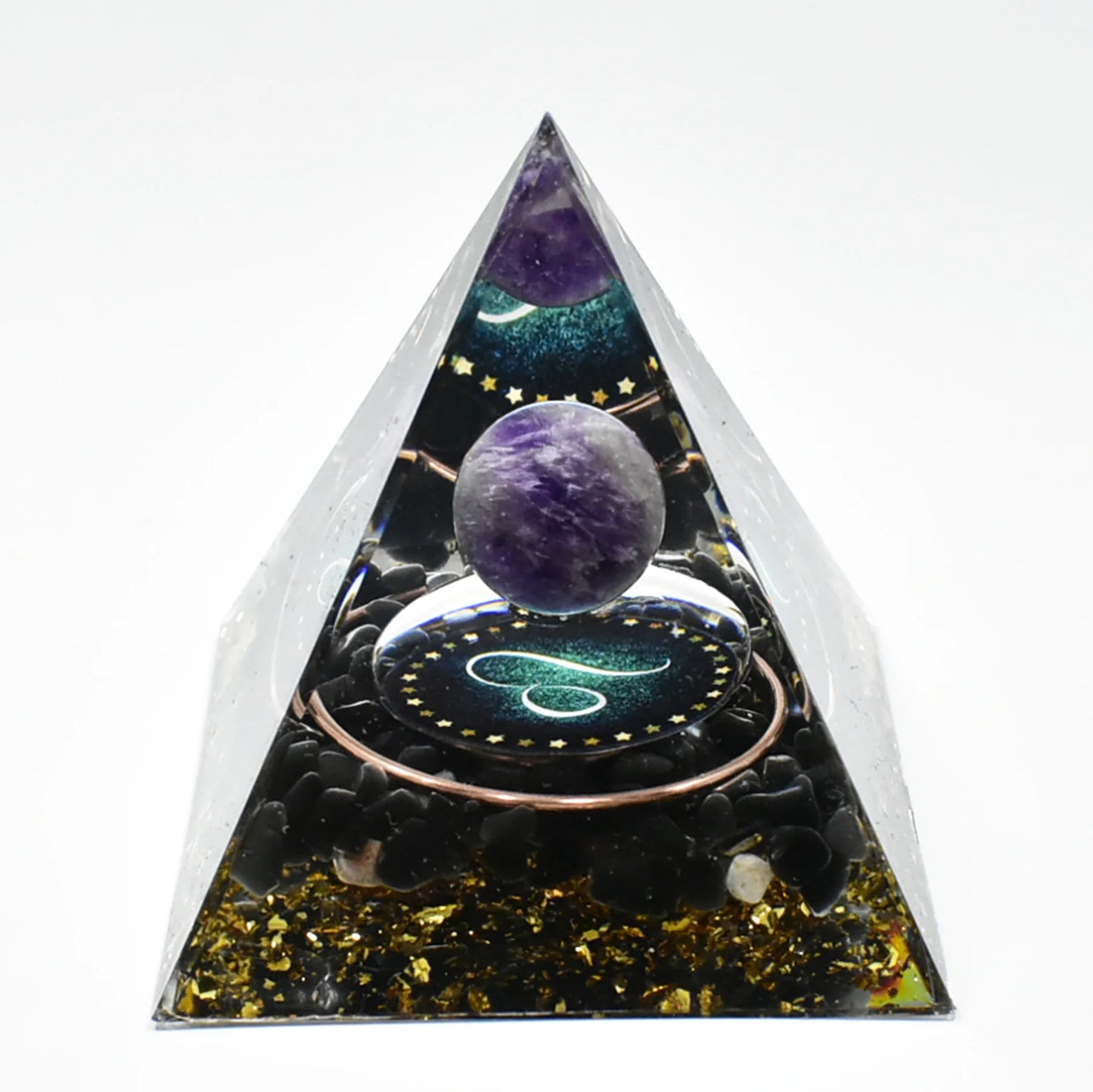 The Zodiac Pyramid Healing Stone