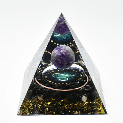 The Zodiac Pyramid Healing Stone