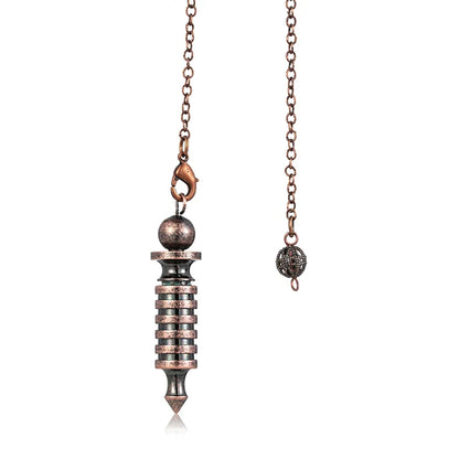Metal Pendulum for Dowsing Spiral Cone