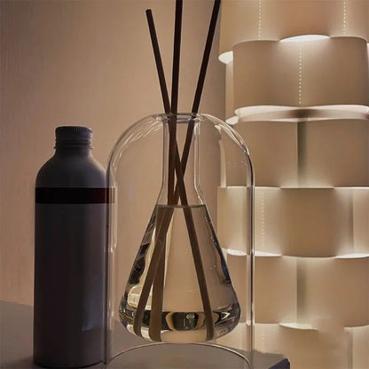 Glass Bottle Essential Oil Diffuser w/Sticks