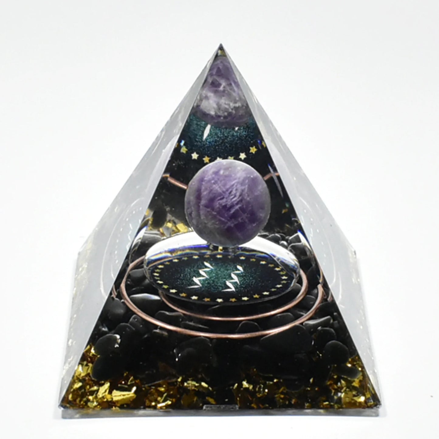 The Zodiac Pyramid Healing Stone