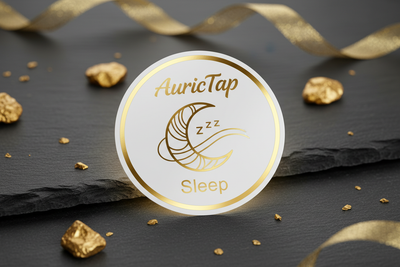 AuricTap Sleep NFC sticker with moon icon